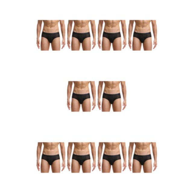 Guardurnaity 2x calzoncillos transpirables de cintura baja para hombre de máxima comodidad con ropa interior Sexy para hombre, calzoncillos sexys Type2 NO2