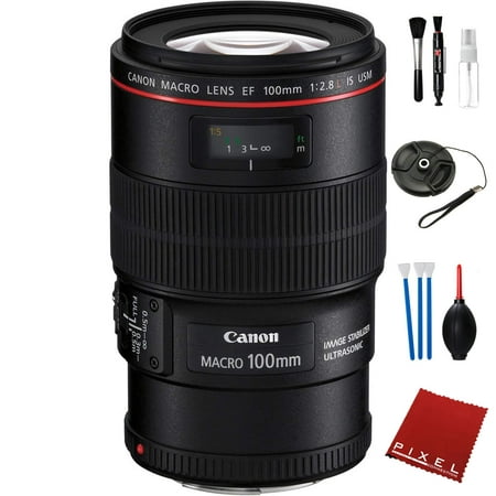 Canon EF 100mm f/2.8L Macro is USM Lens with Essential