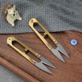 thumbnail image 4 of Thread Slicing Scissors Wear-resistant Retro Fashion Embroidery Sewing Slicers Professionals Rustproof and Fishing Line Clipper Nippers Pruning Tailor, 4 of 9