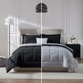 thumbnail image 4 of Nestl Queen Size Comforter Set 9 Piece Reversible Comforter Set Queen Bed in a Bag Queen All Season, Queen Bed In A Bag With 2 Memory Foam Pillows&nbsp;, 4 of 7