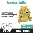 thumbnail image 2 of Juguete de peluche para perros Snuggle Puppy Tender-Tuffs Tiny Yellow, 2 of 8