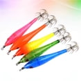 thumbnail image 4 of unidades de señuelos de pesca luminosos para la noche oscura, cebos, jigs de calamar, anzuelos con forma de pez pequeño, anzuelo para señuelos de pesca, anzuelo para pescadores (colores surtidos), 4 of 8