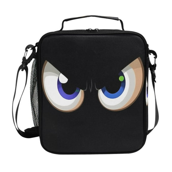 ALAZA Blue Evil Eyes Lunch Box Insulated Lunch Bag Reusable Thermal Cooler Tote School Picnic