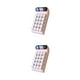 thumbnail image 2 of Matsuzay Calculadora simple Dispositivo de cálculo de papelería para estudiantes Regalo dulce Rosa 2piezas, 2 of 6