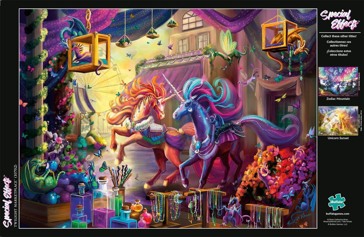 Buffalo Games - Special Effects - Twilight Marketplace - 1000 Piece Jigsaw Puzzle