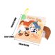 thumbnail image 4 of Libro de tela de educación temprana Fiudx Granja con papel de sonido, 4 of 6