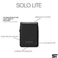 thumbnail image 5 of Afeitadora eléctrica de láminas Supreme Trimmer Solo Lite para hombre | 90 min de autonomía, carga USB tipo C, ideal para viajes o uso doméstico, fácil de transportar | STF91, 5 of 5
