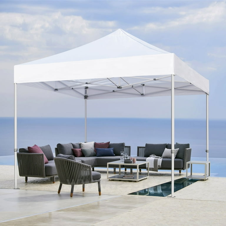 Eurmax Canopy 10' x 10' Royal Pop-up and Instant Outdoor Canopy with 4 Zipper Sidewalls Eurmax Canopy 10' x 10' Royal Pop-up and Instant Outdoor Canopy with 4 Zipper Sidewalls