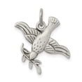 thumbnail image 1 of FB Jewels Sterling Silver Antiqued Dove Medal Pendant, 1 of 4