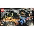 thumbnail image 4 of LEGO Technic Collection Monster Jam 66712 Modèle, Kit de Construction, Jouet 2-en-1 à Rétrofriction, Mégalodon, Creuseur de Tombe, El Toro Loco et Camions Monstres Max-D, 7+, 949 Pcs (2022), Multicolore, 4 of 6