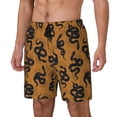 thumbnail image 2 of Balery Snake Mens Swim Trunks Swim Shorts for Men Quick Dry Inseam Beach Shorts with Compression Liner Pocket-Medium, 2 of 9