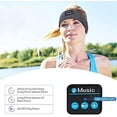 thumbnail image 2 of Diadema fina con Bluetooth, música estándar, inalámbrica, Bluetooth, música, pañuelo deportivo, antifaz para dormir, auriculares deportivos, 2 of 4
