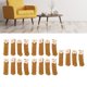 thumbnail image 5 of 20 Uds Protectores de Suelo para Patas de Sillas Cubiertas Gruesas para Pies de Mesa Cubiertas Elásticas para Encuadernación de Boca Cubiertas para Patas de Sillas Juego de ANGGREK Otros, 5 of 8