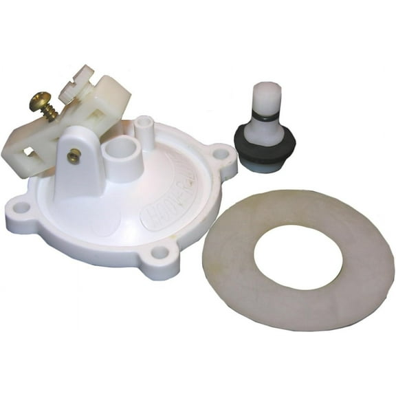 LASCO 04-7219 Toilet Ballcock Repair Top Assembly with Overflow Outlet for Old Style Amerline/Hoover