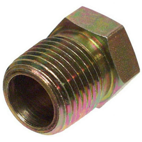 Apache 39035476 .50 in. Male Pipe x .25 in. Female Pipe- Hydraulic Adapter