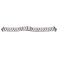 thumbnail image 1 of Watch Strap, Rust Proof Smart Watch Band Safe Well Polished Stainless Steel Anti Loosen  For  Watch FIT Silver,Black, 1 of 8