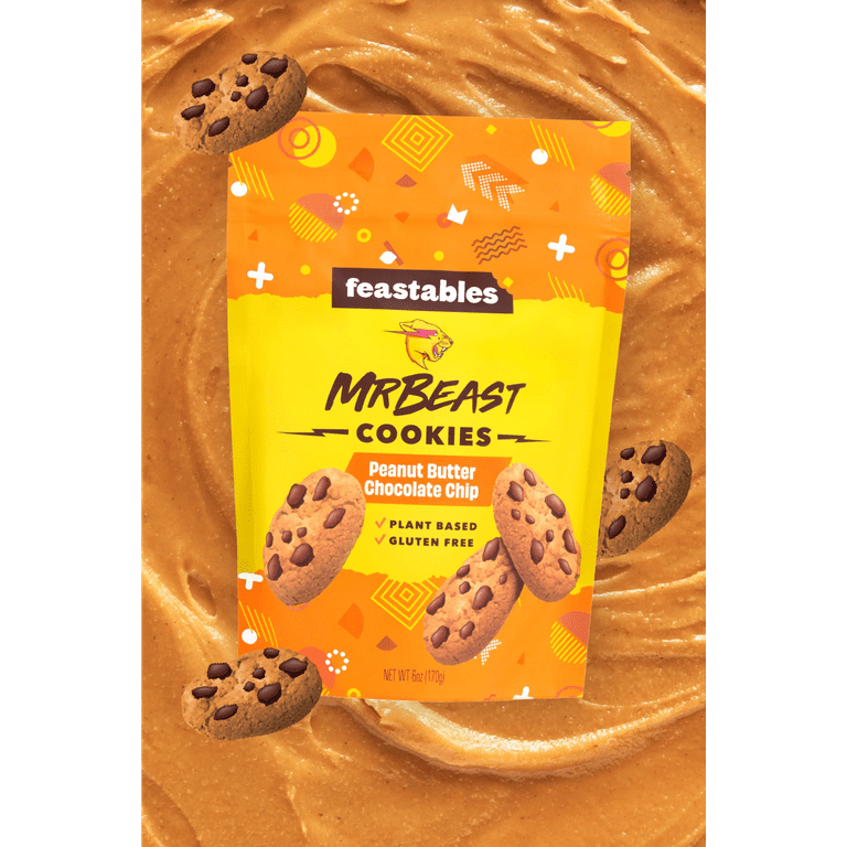 Our Feastables chocolate and Walmart exclusive cookies are now