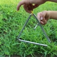 thumbnail image 3 of CNKOO Triangle Musical Toy Children Triangle Steel Beating Percussion Musical Instrument Kids Education Toy, 3 of 6