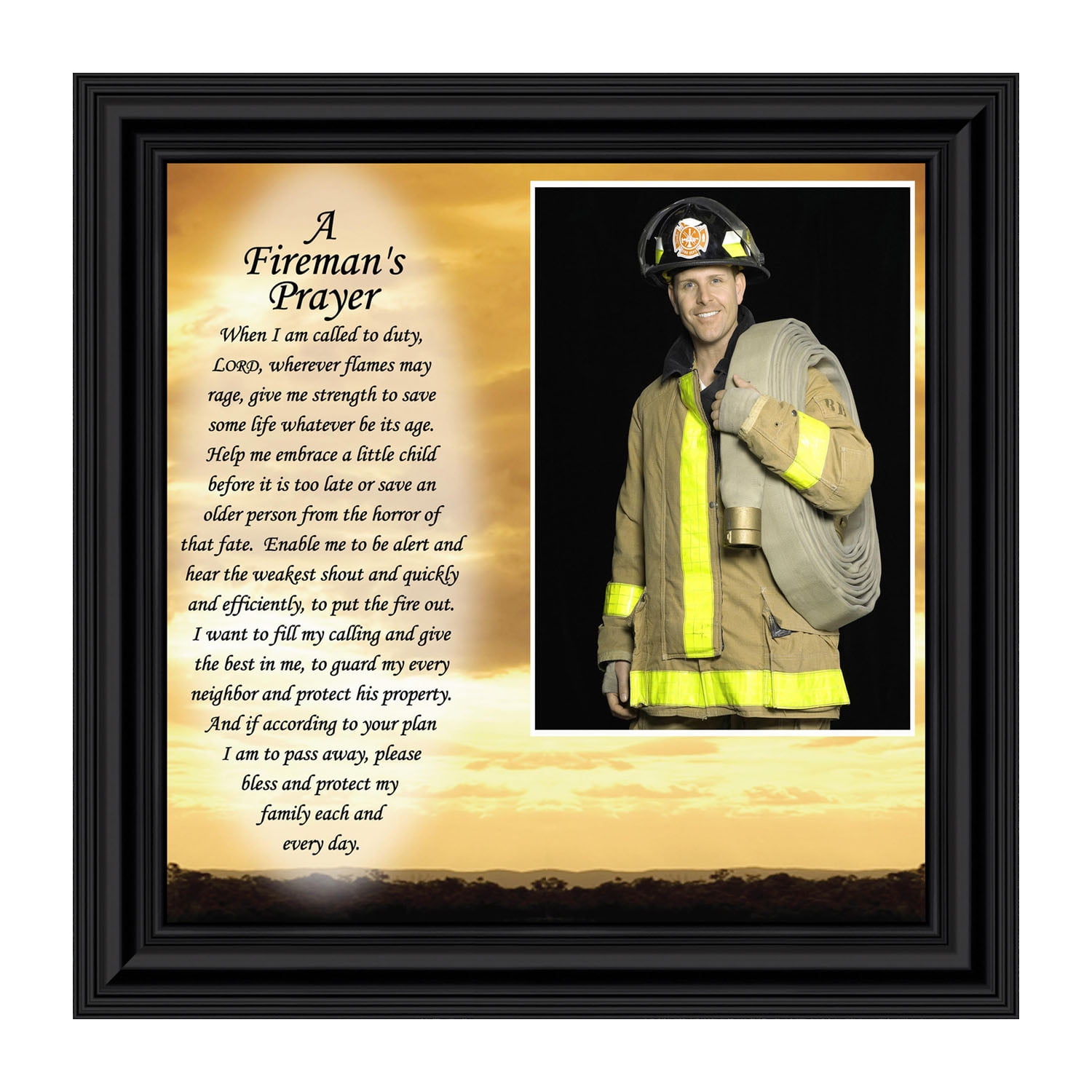 Firefighter prayer pen wraps