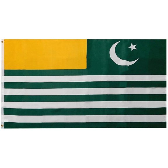 3x5 Azad Kashmir 100D Woven Poly Nylon 3'x5' Flag Banner