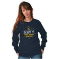 thumbnail image 4 of US Navy Anchor Logo Honor Courage Unisex Plus Size Sweatshirt Brisco Brands 4X, 4 of 5