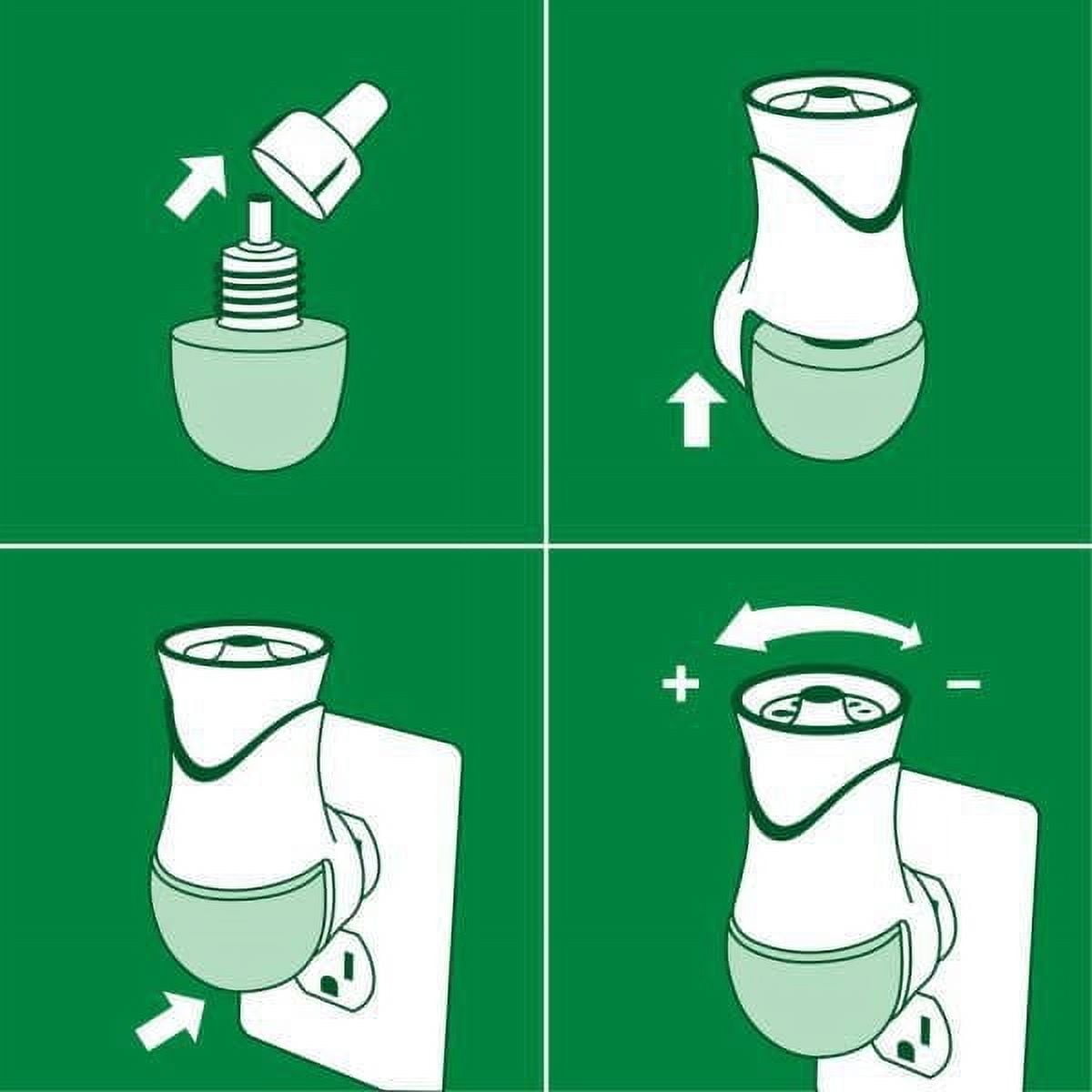 Assainisseur d'air à brancher AirWick Freshmatic, Ensemble d'huile parfumée, Baies des champs, 1 appareil à brancher + 1 recharge 1 réchauffeur, 1 recharge