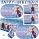thumbnail image 1 of Decoración de fiesta Frozen Serves 16 con pancarta y mantel, 1 of 6