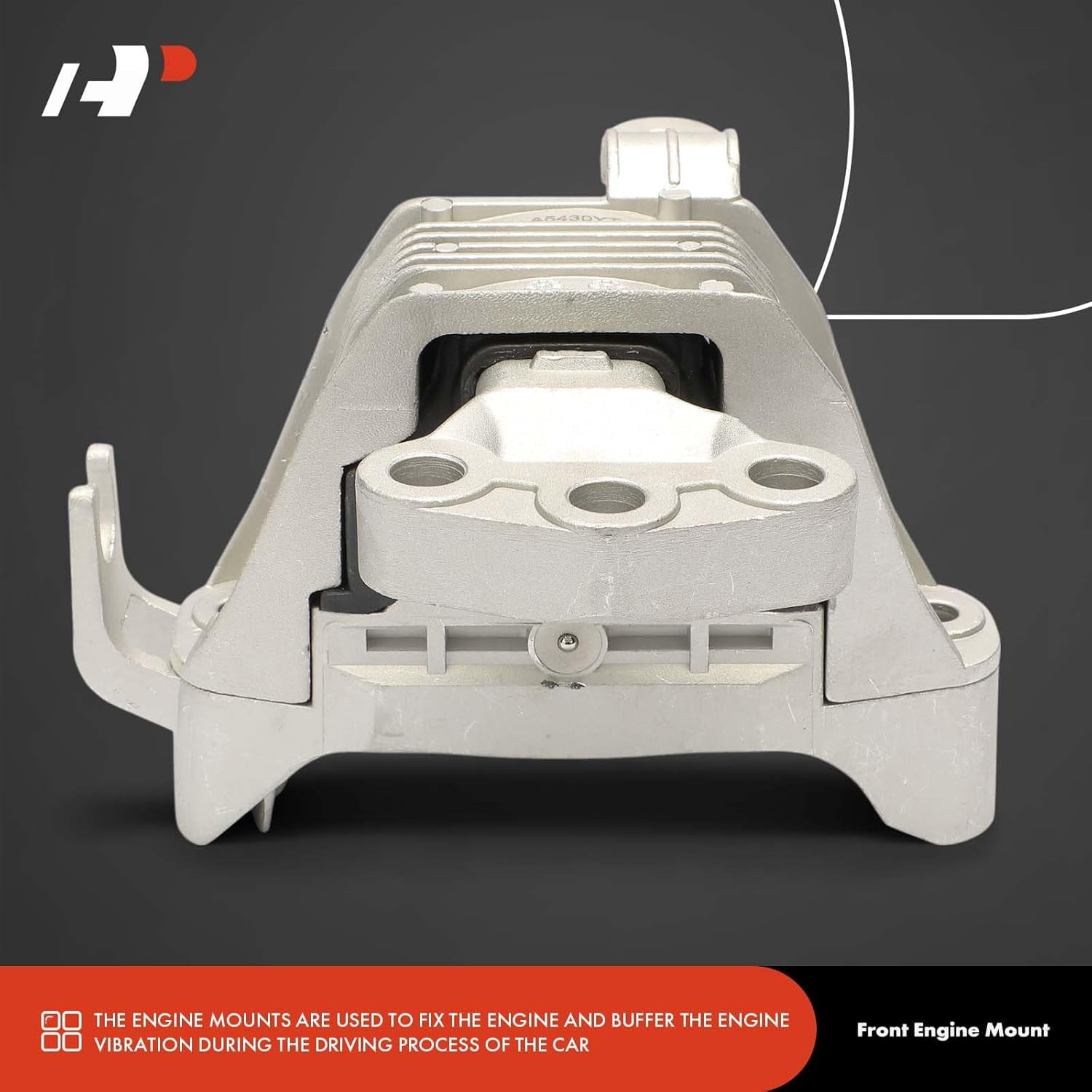 A-Premium Front Engine Motor Mount Compatible with Chevrolet Cruze 2011-2016, Cruze Limited 2016 & Buick Cascada 2016-2019, 1.4L 1.6L 1.8L
