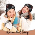 thumbnail image 4 of Lsque Skull santa hat Pattern Knitted Beanie, Unisex Winter Hat, Knit Hat Winter Beanies Thick Fisherman Beanies Cuffed Plain Skull Caps, 4 of 6
