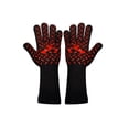 thumbnail image 2 of Par de Guantes para Horno, Guantes de Cocina Resistentes al Calor, Agarradores de Ollas con Agarre de Silicona, 32 cm, para Hornear, Barbacoa, Parrilla., 2 of 6