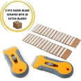 thumbnail image 2 of Razor Blade Scraper, 2 Pack, Razor Scraper Set with 30 Extra Blades, Razor Scraper, Window Scraper, Scraper Tool, Glass Scraper, Scraper Blades, Blade, 2 of 5
