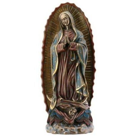 Our Lady of Guadalupe Virgin Mary Bronze Statue - Walmart.com