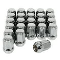 thumbnail image 4 of cciyu Set of 24 Chrome Lug Nuts M14x1.5 Wheel Lug Nuts Closed End Lug for Buick for Cadillac for Chevrolet, 4 of 5