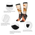 thumbnail image 3 of Hirioo Butterfly Floral Elegance for Adult Stockings Breathable Sock Non-Pilling,Contrasting Color Design, 3 of 6