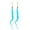 Blue(5pcs), variant on 10 PCS Fuzzy Worm Cat Toy,Colorful Cat Worm Toy Refills,Interactive Cats Toys for Indoor Cats, Cats Wand Attachments Replacements for Cats Kitten(Orange)