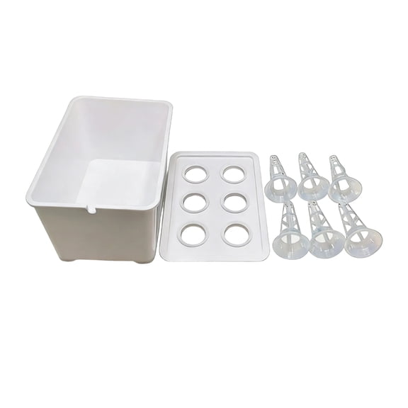 Hydroponic Growing Box For Indoor Gardening And Vegetables Polypropylene Construction