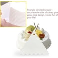 thumbnail image 4 of Raspador de plástico duro duradero, reutilizable y seguro para su salud, alisador de pasteles rígido para necesidades de amasado versátiles, raspador de cocina multifunción que garantiza resultados, 4 of 8