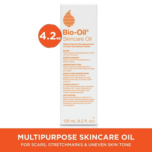 BioOil Skincare Oil, Body Oil for Scars & Stretch Marks, Dermatologist