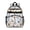 Baseballs and Shirts, variant on Baseballs and Gloves Blue Pattern Backpack for School, Cute School Bag with Adjustable Shoulder Straps and Padded Back, 15.25"x11.5"x5.25"