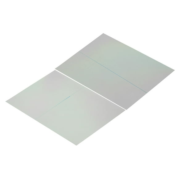 Unique Bargains 9.7' Polarized Film Sheets Adhesive Polarizer Linear Polarizing Filter 20x15.2cm for Screen 0/90 Degree 2 Pcs