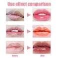 thumbnail image 4 of Brillo de labios Eelhoe Plumping Lip Glaze Cuidado para dar volumen a los labios Diluye las líneas de los labios Agua hidratante Aceite de brillo de labios de vidrio ligero, 2 piezas, coral y frambu, 4 of 4