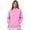 A-Pink145, variant on Jamsmile Women Sweatshirt Casual Neck Solid Color Sweatshirts Comfortable Tops Relaxed Fit Warm Knit Round Layering