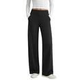 thumbnail image 2 of Dagugfen Athletic Yoga Pants for Women Stretchy Elastic High Waist Straight Leg Activewear Workout Pants(XL,Black), 2 of 6