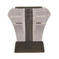 thumbnail image 7 of Amerock Bc29460 Abernathy 1-1/16" Square Cabinet Knob - Nickel, 7 of 7