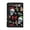 Christmas Skull Art, variant on FUIALDOLG Polyester Children's Wallet with Slim Large Capacity Boys Trifold Wallet for Travel, Christmas Skull Art Trifold Coin Wallet