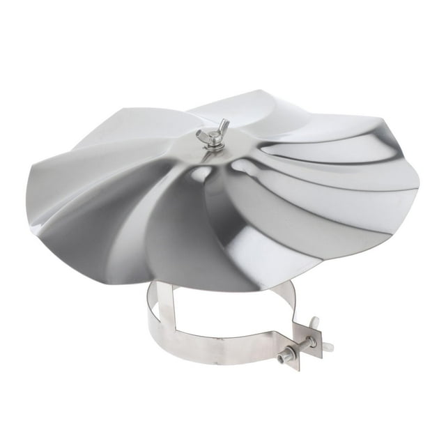 GROWTH TANK Capuchon de Pluie pour Cheminée, Capuchon de Tuyau de Poêle, Capuchon de Protection Pratique pour Tuyau de Cheminée, Capuchon de Ventilation de Toit, Pluie