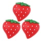 thumbnail image 1 of 3PCS Funda protectora de enrollador de cable de diseño de fruta Protector lindo de línea de datos Cubierta de manga protectora de cable de auriculares encantadora (Fresa), 1 of 5