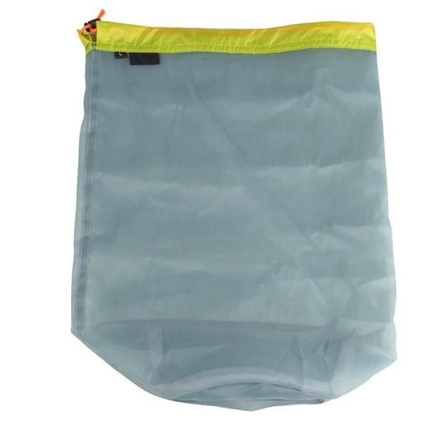 Soidarity Bolsa de lavandería, bolsa de almacenamiento de malla ultraligera para exteriores, bolsa de almacenamiento con cordón para deportes de Camping, carpas Numero 3 Soidarity OD010176-03