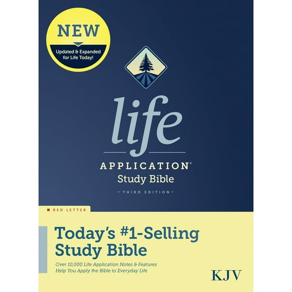 KJV Life Application Study Bible (Third Edition)-RL-Hardcover