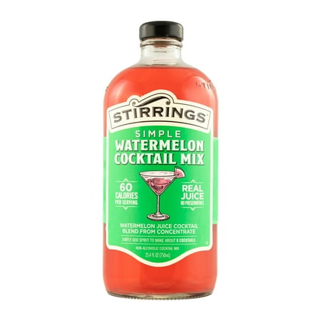 Stirrings Watermelon Cocktail Mixer, 750ml